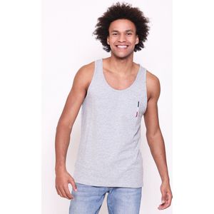 Mezaguz Heren T-Shirt-Tanktop United Grey Maat XL