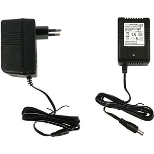 12V Adapter - Oplader voor Elektrische Kinderauto - 1000mA - Zwart
