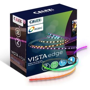 Calex Vista LED Strip 2 meter - USB - Warm wit licht - Inclusief Afstandsbediening