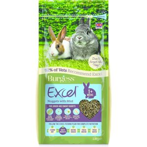 Burgess Excel Rabbit Junior & Dwergkonijn - 10 KG