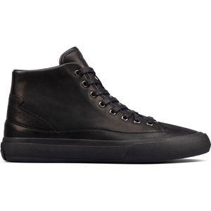 Clarks - Dames schoenen - Aceley Zip Hi - D - black leather - maat 5