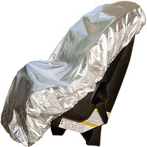 Zonnehoes Autostoeltje - Grijs - Universeel - Geschikt voor Maxi Cosi - Koel houden van Autostoeltje - Warmtebescherming