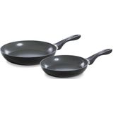 BK Easy Basic Ceramic Koekenpannenset - Ø24 cm en Ø28 cm - PFAS-vrij