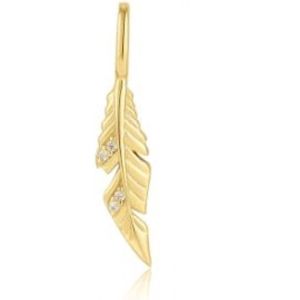 Ania Haie AH NC052-09G Pop Charms Dames Hanger - Sieraad - Zilver - Goudkleurig - 925 Zilver - 5 mm breed - 20 mm lang