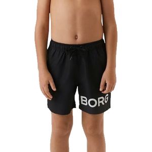 Björn Borg Shorts Karim Black Beauty - jongens zwemshort maat 146-152