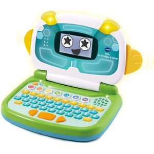 VTech Bob de Vrolijke Laptop - Speelgoed Computer - Maak Kennis met Letters, Cijfers en Tellen - Cadeau - 3 tot 6 Jaar