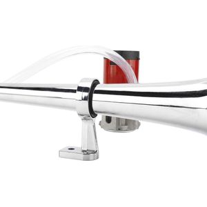 Luchthoorn persluchthoorn 150 db 12 V met compressor voor voertuigen - geschikt voor vrachtwagens treinen boten SUV's auto's Luchthoorn