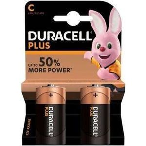 Batterij Duracell Plus 2xC