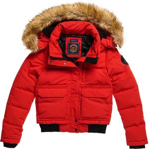 Superdry Everest Bomber Jas Rood XS Vrouw