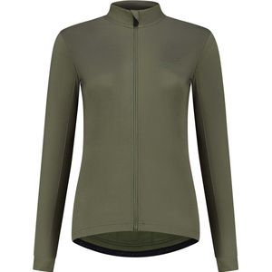 Rogelli Core Fietsshirt Lange Mouwen - Wielershirt Dames - Green - Maat L