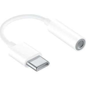 USB-C to 3.5 mm Headphone Jack Adapter naar iPhone - Wit