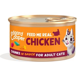 Edgard & Cooper Kattenvoer Chunks Kip 85 gr