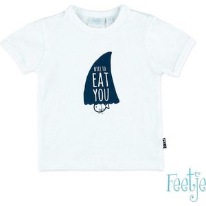 Feetje T-Shirt Nice to eat you|MT. 56|Wit