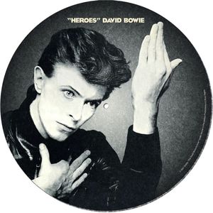 David Bowie - Heroes - Platenspeler Slipmat