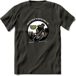 Coordinates T-Shirt | Mountainbike Fiets Kleding | Dames / Heren / Unisex MTB shirt | Grappig Verjaardag Cadeau | Maat XL