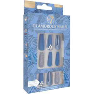 W7 Glamorous Nails - Don't Be Blue