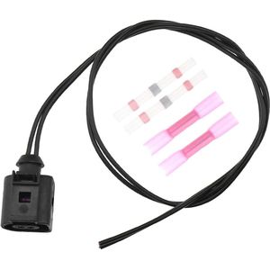 2 Pin 1J0973702 Elektrische Kabelboom Temperatuursensor Socket Compatibel met A4 A6 A8 Q5 Q7 Bedrading Plug