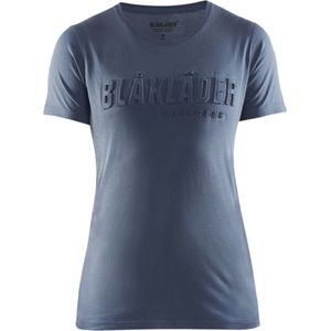 Blaklader Dames T-shirt 3D 3431-1042 - Gevoelloos Blauw/Limited Edition - XXXL
