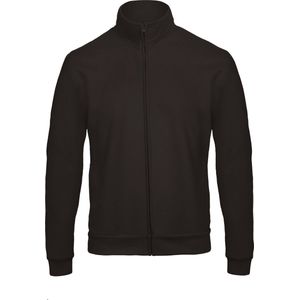 Sweatshirt Unisex XS B&C Lange mouw Black 50% Katoen, 50% Polyester