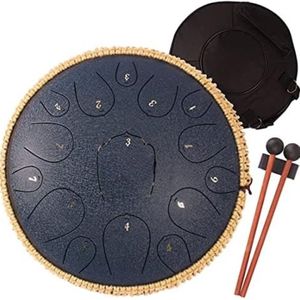 Steel Tongue Drum - Handpan Drum - Hangdrum - Marine