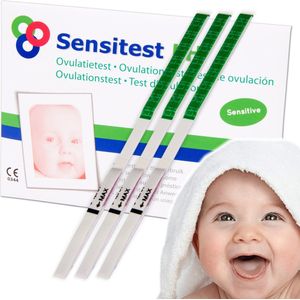 Sensitest Ovulatietest Dipstick extra sensitive • pakket 48 stuks