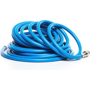 PVC Luchtslang - 10 meter - Universele snelkoppeling - Maximale druk 20 bar