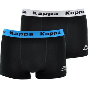 Kappa - Zarry Boxer 2-Pack - Heren Shorts - M - Zwart