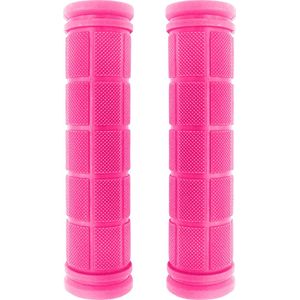 Purepeak Fiets Handvatten - 2 Stuks - Handvatten Kinderfiets voor Stuurslingers - Antislip Fietshandvatten - Felroze