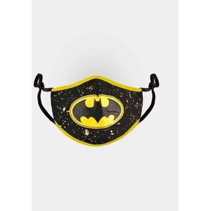 DC Comics Batman Masker Logo Zwart/Geel