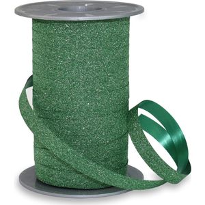 Krullint Glitter Groen - 10mm