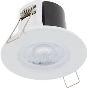 Inbouwspot Wit - Dimbaar - 5 watt - Lumen - 3000 Kelvin - Wit licht - IP65 Badkamerverlichting