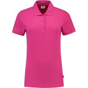 Tricorp  Poloshirt Slim Fit Dames 201006 Fuchsia  - Maat XL