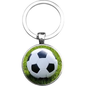 Sleutelhanger Glas - Voetbal