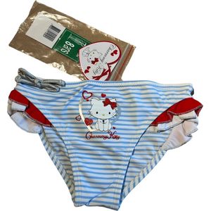 Hello Kitty bikini broekje Charmmy Kitty, blauw, maat 128