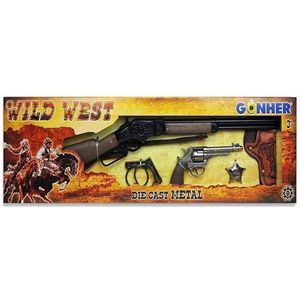 Set Western pistolen Gonher (77 x 23 x 5 cm)