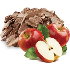 Rookhout Snippers Appel 10KG Wood chips - Geschikt voor de Koud Rookgenerator 100% Rook en Smaak Garantie