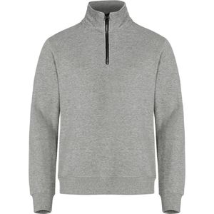 Clique Classic Half Zip 021043 - Grijsmelange - XL