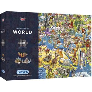 Wonderful World Puzzel (2000 stukjes)