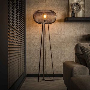 LifestyleFurn Vloerlamp Mallory - 3-poot