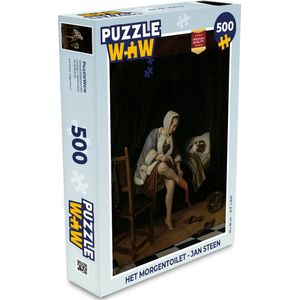 Puzzel Het morgentoilet - Jan Steen - Legpuzzel - Puzzel 500 stukjes