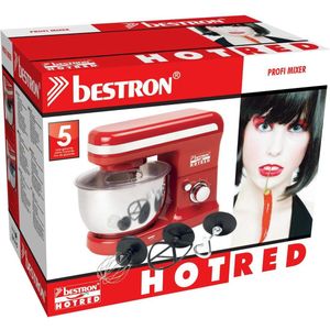 Bestron AKM500HR - Keukenmachine - HotRed