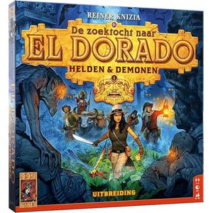 De Zoektocht naar El Dorado: Helden & Demonen - Nieuwe avonturen voor 2-4 spelers vanaf 10 jaar!