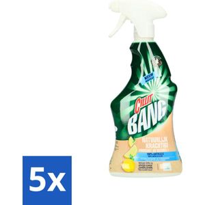 Cillit Bang - Anti-Kalk - Schoonmaakspray - Natuurlijk Krachtig Tegen Kalkaanslag - 500 ml - Bulkverpakking - 5 stuks