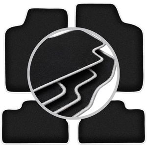 CARLUX-SILVER automatten voor: Opel Kadett E hatchback, stationwagen, sedan, cabrio (1984-1991)