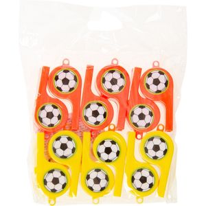 Voetbal fluitje 24 STUKS - Speelgoed - Voetbal - Scheidsrechter - Speelgoed voor kinderen