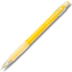 Pilot Color Eno – Gele Vulpotlood – 0.7mm - Bevat twee stuks geel lood