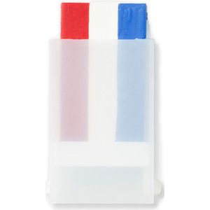 Luxe Rood Wit Blauw Schminkstift voor Koningsdag - Schminkstick - Voetbalschmink - Nederlandse Vlag Schmink Stift / Stick- Voor kinderen en volwassenen