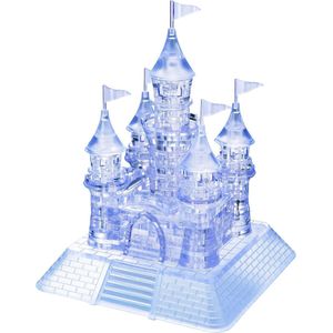 Crystal Puzzle 3d-puzzel Kasteel Transparant 105-delig