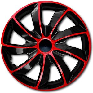 Universele wieldop 15''- NRM Quad - rood/zwart 1 stuk