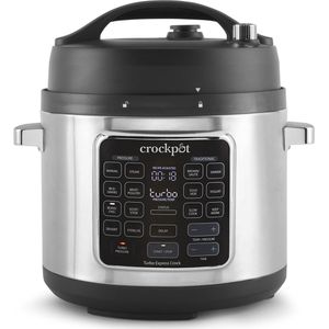 CrockPot Express-Pot Pressure, Slow & Multi Cooker Turbo 5,6L NIEUW